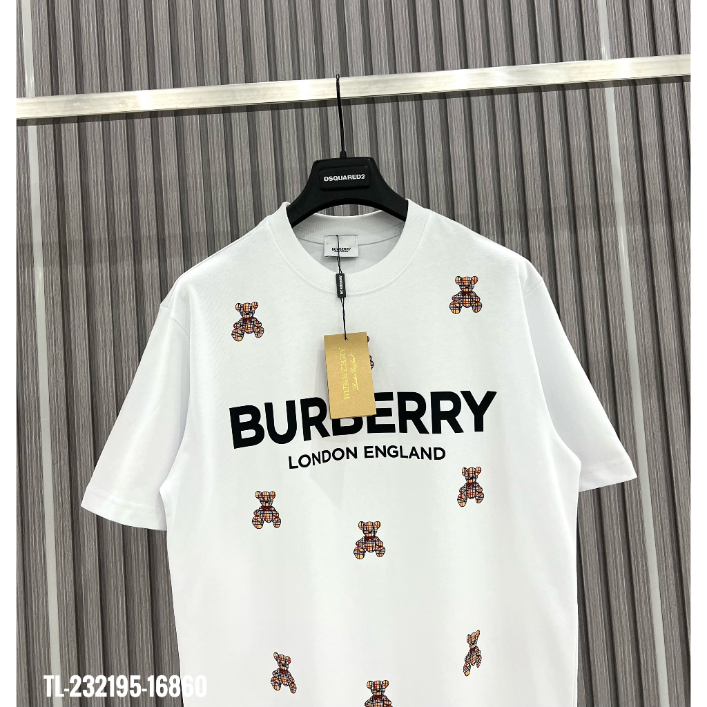 🔥Hot🔥Áo thun Burberry in hình thiết kế hot trend cặp đôi Nam nữ New 2023