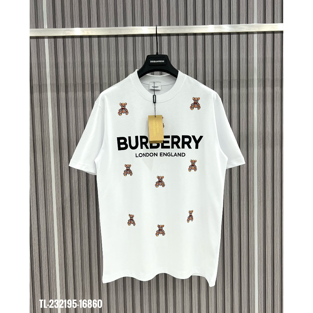 🔥Hot🔥Áo thun Burberry in hình thiết kế hot trend cặp đôi Nam nữ New 2023