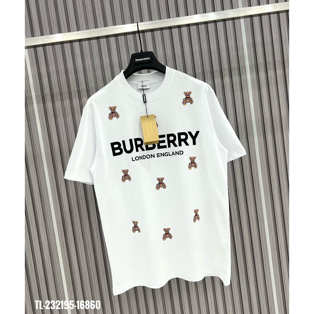 🔥Hot🔥Áo thun Burberry in hình thiết kế hot trend cặp đôi Nam nữ New 2023