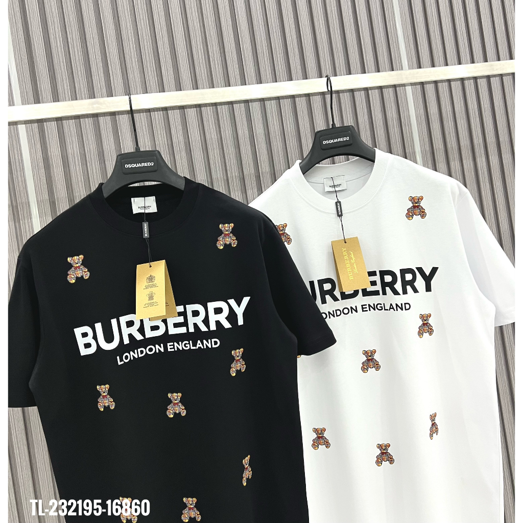 🔥Hot🔥Áo thun Burberry in hình thiết kế hot trend cặp đôi Nam nữ New 2023