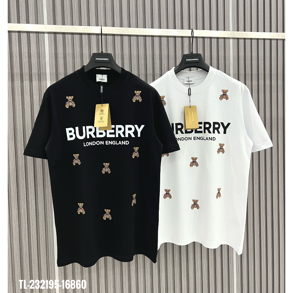 🔥Hot🔥Áo thun Burberry in hình thiết kế hot trend cặp đôi Nam nữ New 2023