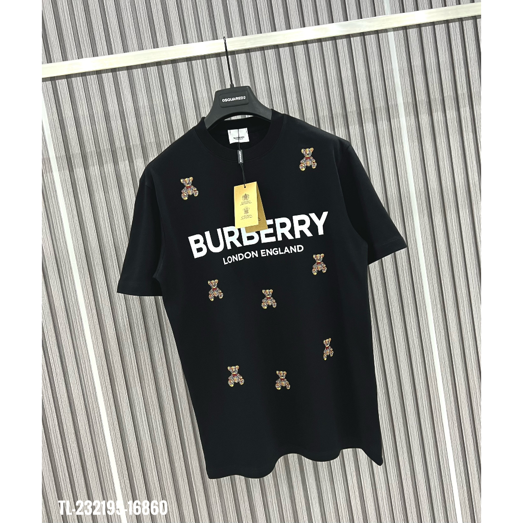🔥Hot🔥Áo thun Burberry in hình thiết kế hot trend cặp đôi Nam nữ New 2023