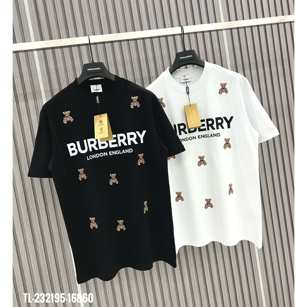 🔥Hot🔥Áo thun Burberry in hình thiết kế hot trend cặp đôi Nam nữ New 2023
