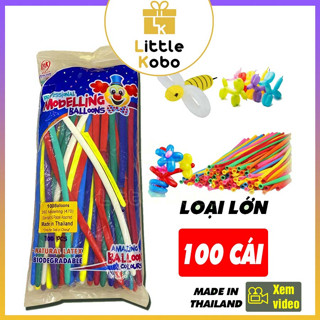 [Thái Lan] Bộ 100 Bong Bóng Dài Tạo Hình Nghệ Thuật Bóng Bay Dài Trang Trí Sinh Nhật Đồ Chơi Trẻ Em