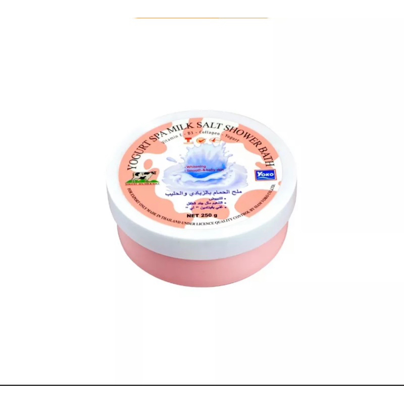 Muối tắm spa yoko 250gram [Date sữa chua 1/2025 -sữa bò 3/2024]