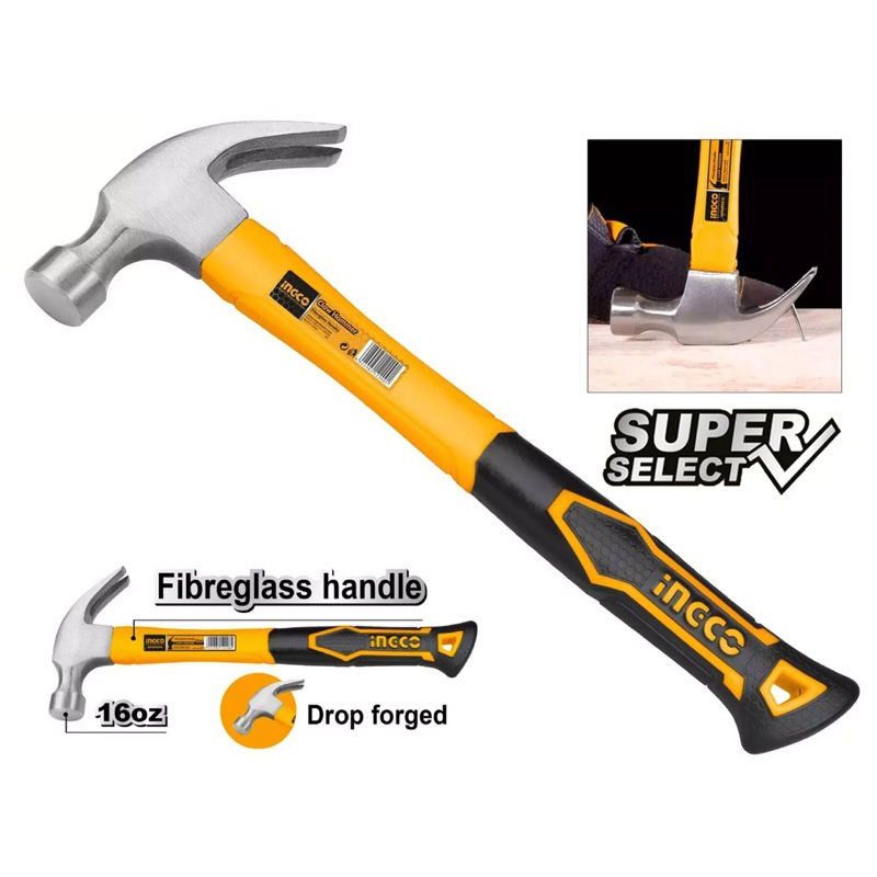 ĐỒ NGHỀ INGCO Búa nhổ đinh 220g & 450g HCHS8008 / HCHS8008