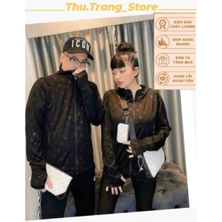 Áo chống nắng nam nữ LV vải thông hơi co dãn 4 chiều