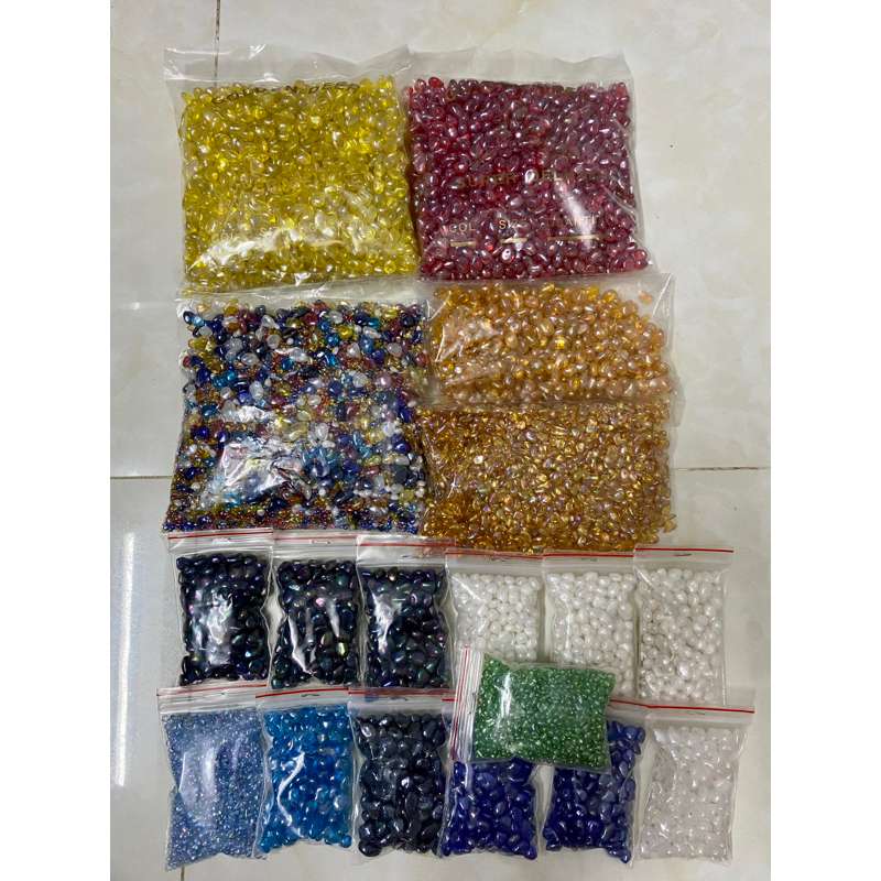 SỎI THỦY TINH MINI  - 50 gram/ gói