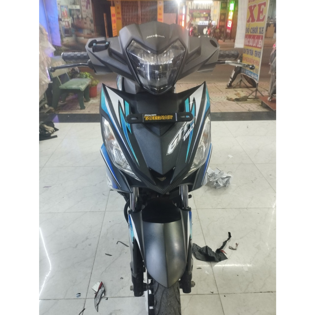 Tem Rời Winner mẫu GTR màu đen xanh trắng xám