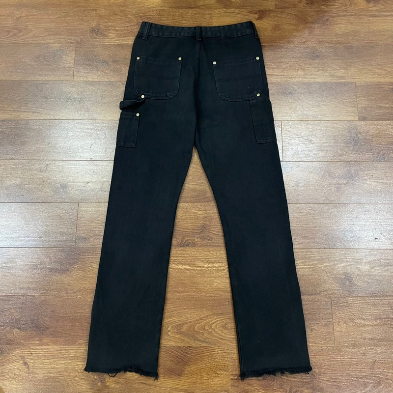 Quần jean zip khoá nam ENK dáng đứng kết hợp loe phong cách retro đường phố