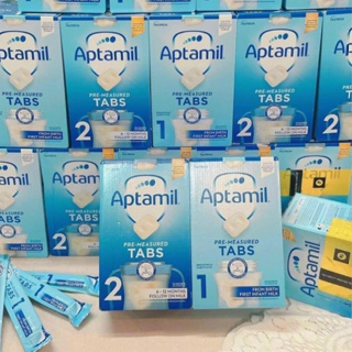 Sữa Aptamil dạng thanh của Uk, hộp 24 thanh