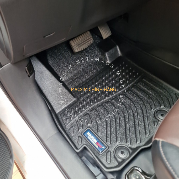 Mitsubishi Xpander New Thảm lót sàn xe ô tô Nhãn hiệu Macsim chất liệu nhựa TPE hàng loại 2
