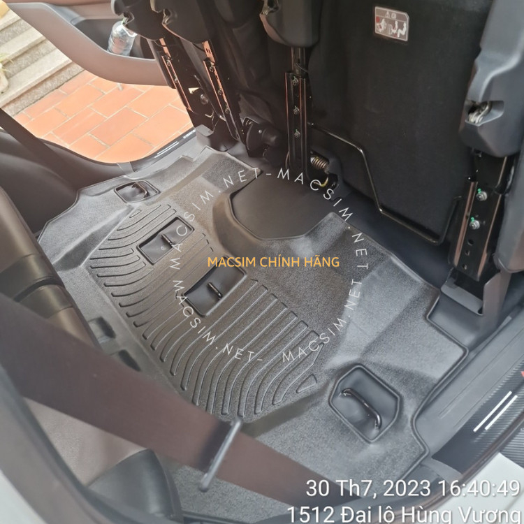Mitsubishi Xpander New Thảm lót sàn xe ô tô Nhãn hiệu Macsim chất liệu nhựa TPE hàng loại 2