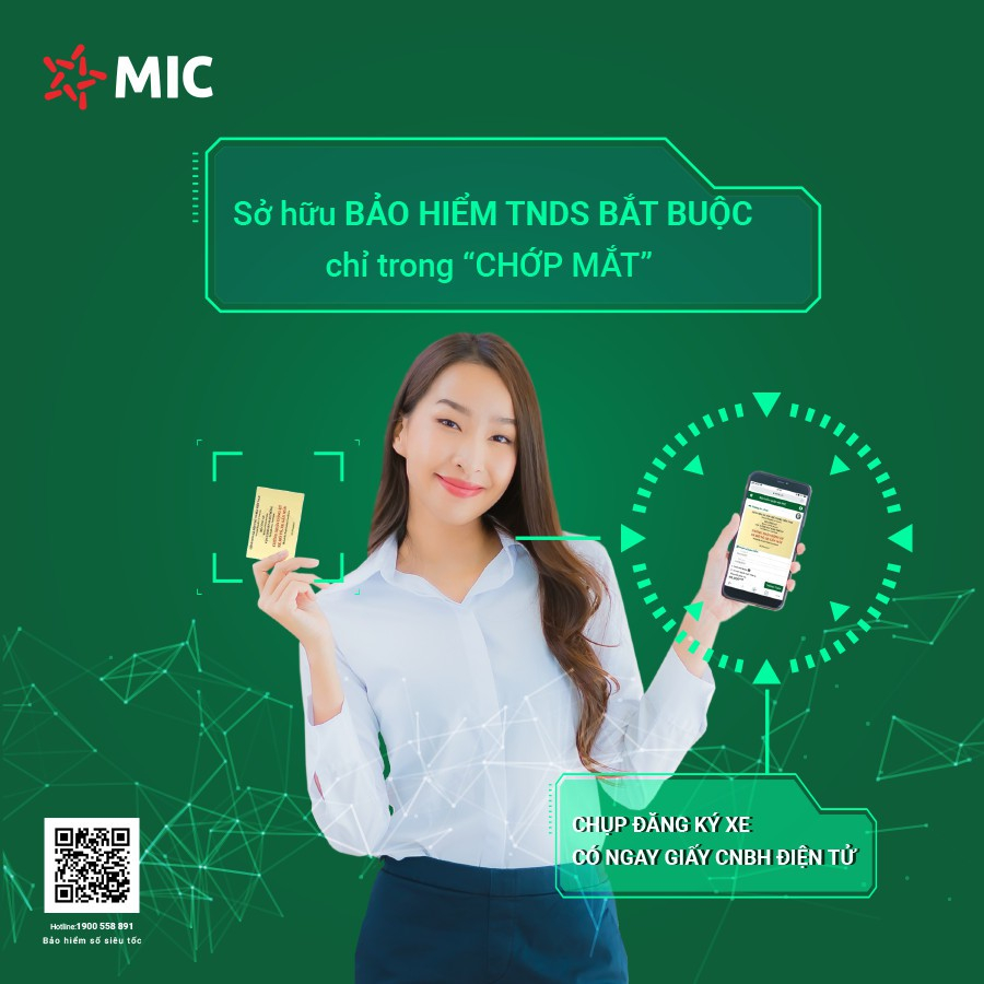 Toàn quốc [E-Voucher] Bảo hiểm TNDS xe máy bắt buộc 1 năm - Bảo Hiểm Quân Đội MIC