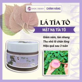 Mặt nạ Tía Tô sáng da mờ thâm nám, ngăn ngừa mụn MỘC NHAN 50g