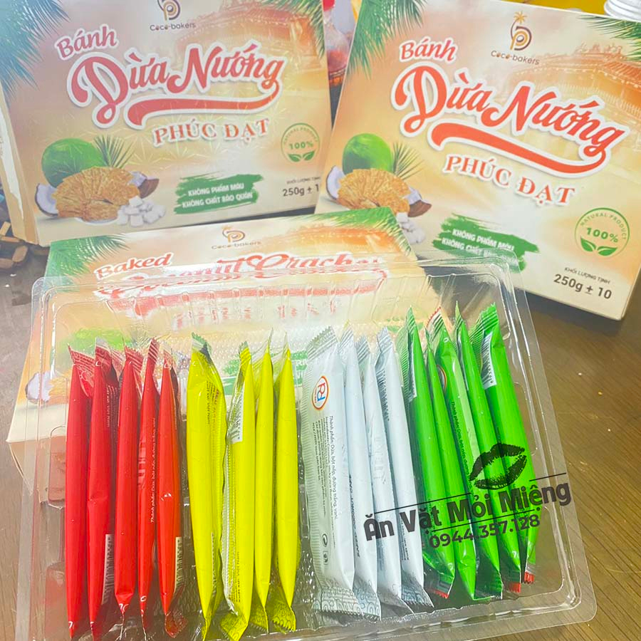 BÁNH DỪA NƯỚNG HỘP 250G - ĐẶC SẢN QUẢNG NAM