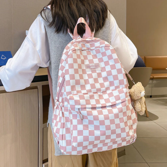 Balo caro GENBAG balo ulzzang chống nước unisex vải dù đi học thời trang 2023