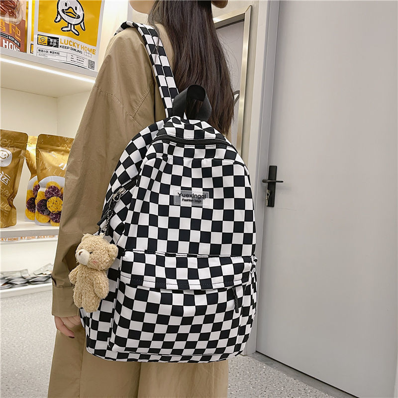 Balo caro GENBAG balo ulzzang chống nước unisex vải dù đi học thời trang 2023