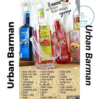 Syrup/sirro Ổi Urban Barman chai 730ml