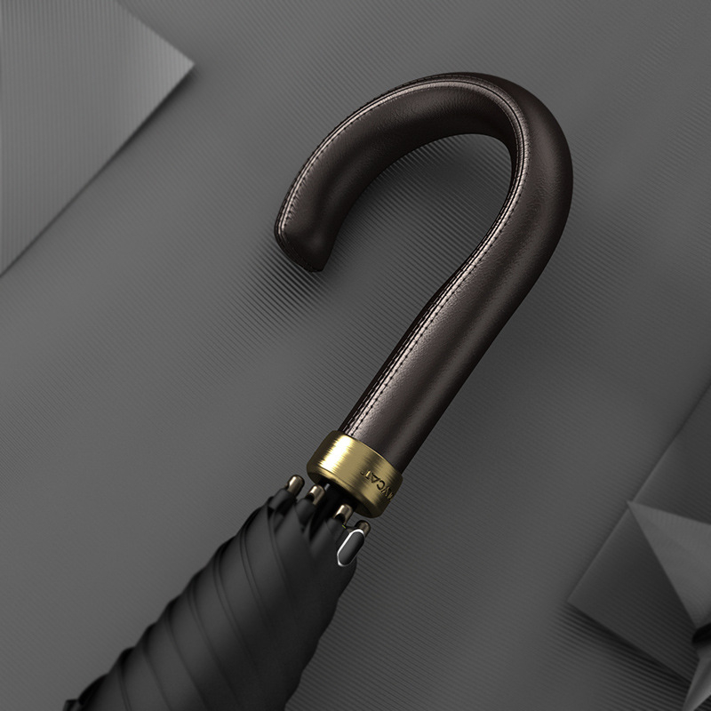 Ô dù cao cấp OLYCAT cán phối da cong dài chống tia UV - Mẫu 121cm