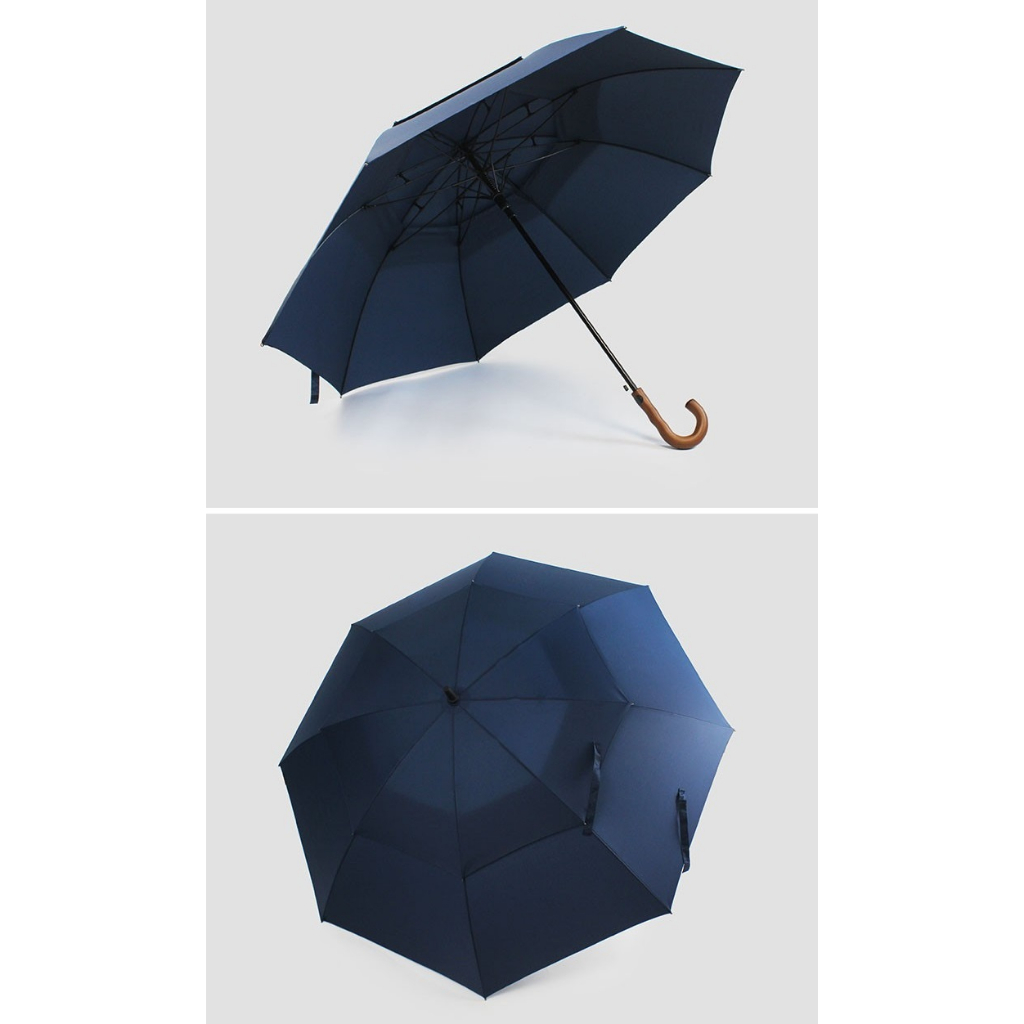 Ô dù cao cấp LEODAUKNOW cán cong dài chống tia UV - Mẫu 135cm big size