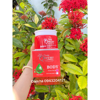Kem body nhuộm trắng beauty queens spa