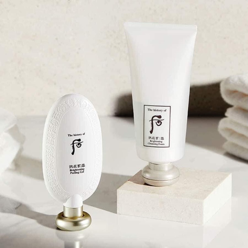 Tuyp tẩy tế bào chết cho mặt Whoo full 100ml tách set