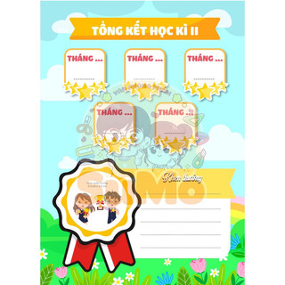 (SuMo thiết kế ĐỘC QUYỀN) Sổ Nhật ký thi đua (A5, in màu)