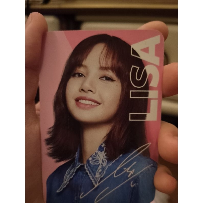 card oreo lisa, Blackpink official ,ib chọn loại card