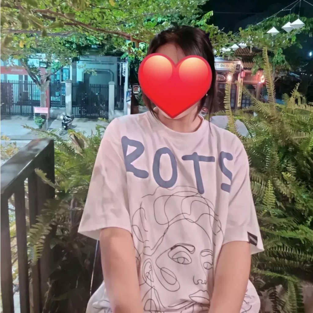 Áo thun tay lỡ unisex nam nữ ROTS2, Áo phông unisex form rộng