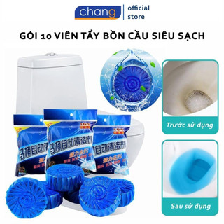 Gói 10 Viên Tẩy Bồn Cầu Siêu Sạch Diệt Khuẩn