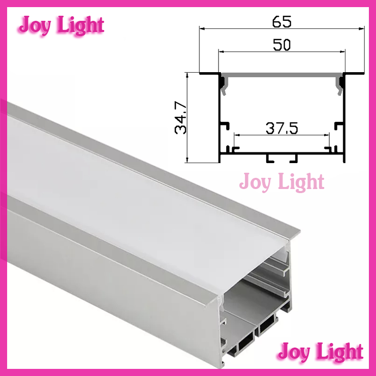 1.5 thanh nhôm đèn LED T65-35, dùng lắp âm trần, âm tường