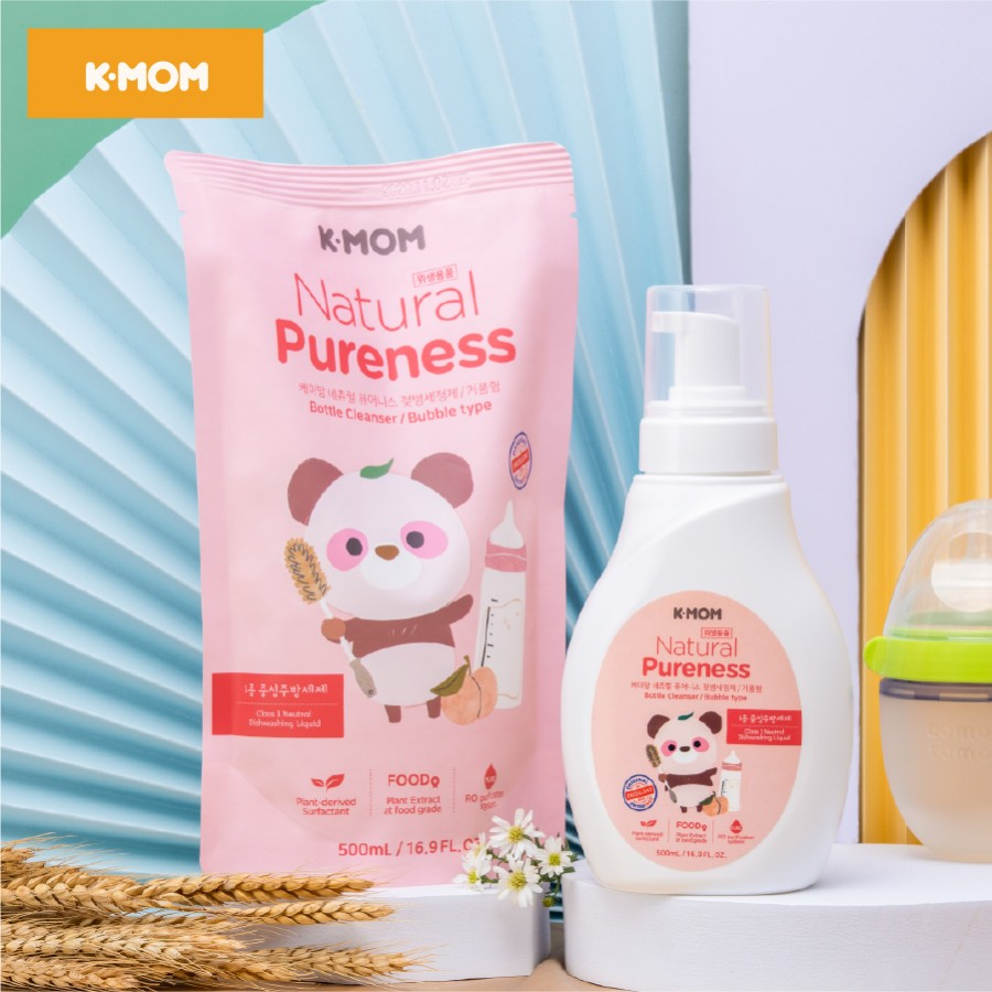 Nước rửa bình & rau quả hữu cơ K-Mom Hàn Quốc