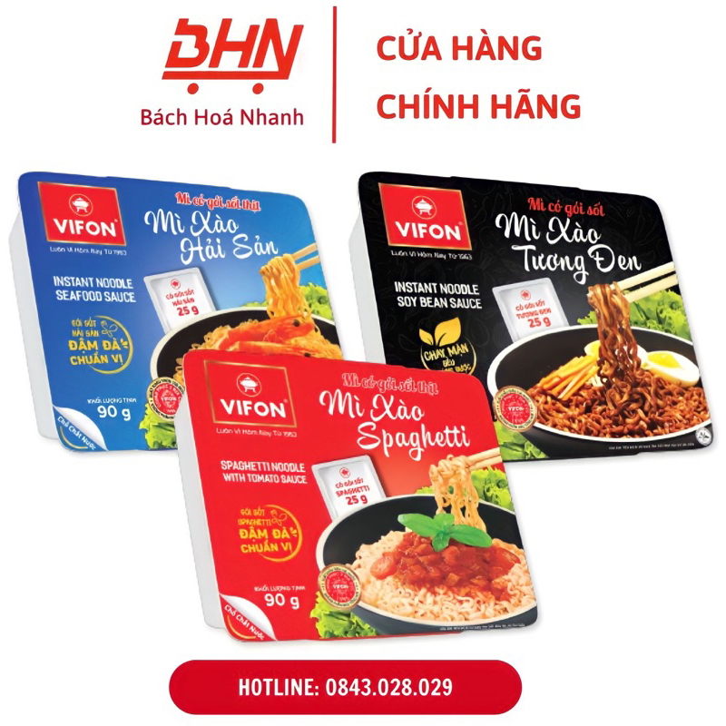 Mì Xào Khay Vifon Đủ Vị