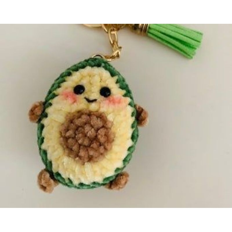 Móc khoá len trái bơ mini xinh xắn🥑