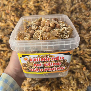 500G mứt chuối dẻo đậu mè gừng siêu thơm ngon