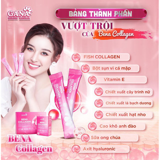 [CAM KẾT CHÍNH HÃNG - Date T10/2025] BENA COLLAGEN GANA HỘP 30 gói