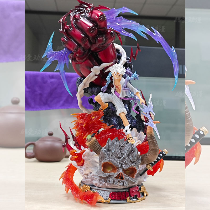 Mô hình luffy gear 5 hàng đẹp siêu nét