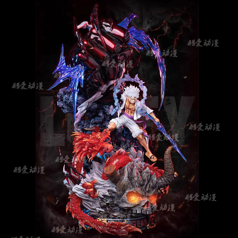 Mô hình luffy gear 5 hàng đẹp siêu nét