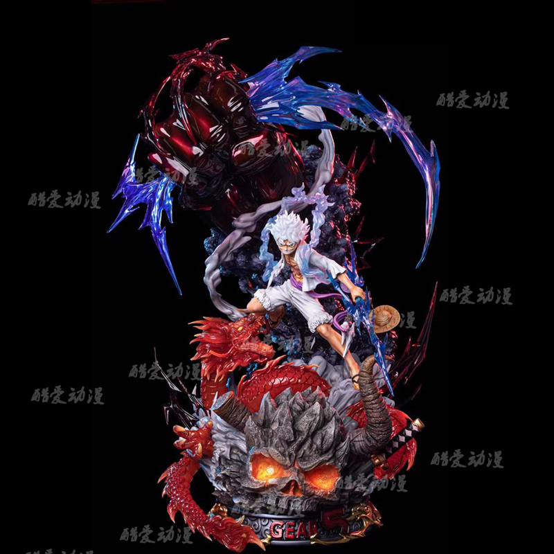 Mô hình luffy gear 5 hàng đẹp siêu nét