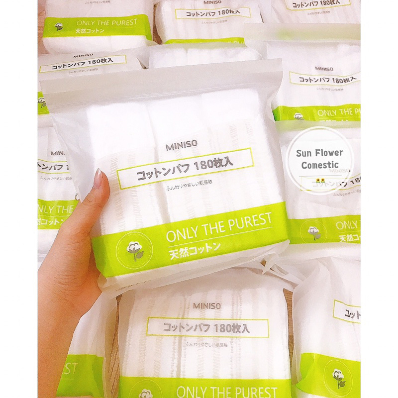 Bông tẩy trang 180 miếng