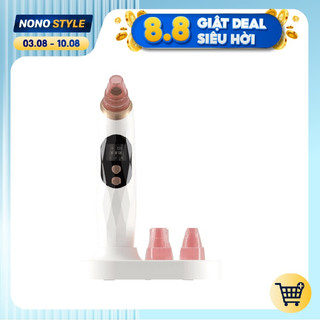 Máy hút mụn đầu đen cầm tay mini KS20012 - Chườm nóng, loại bỏ mun cám, bã nhờn, làm sạch da, lực hút mạnh - BH 6 THÁNG