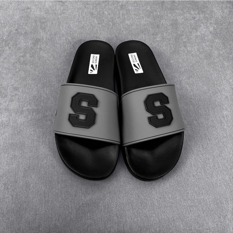 Dép lê Quai NGang nam nữ hình chữ S, dép đẹp thời trang Unisex hottrendd 2023 mẫu siêu chạy tại Luyentran.store