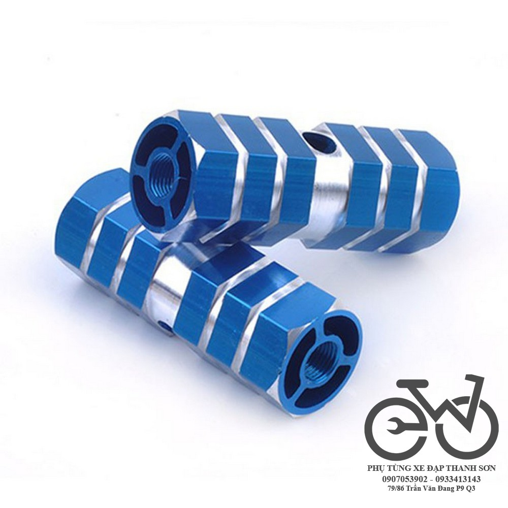 Cặp gác chân xe đạp bằng hợp kim nhôm, giao màu ngẫu nhiên