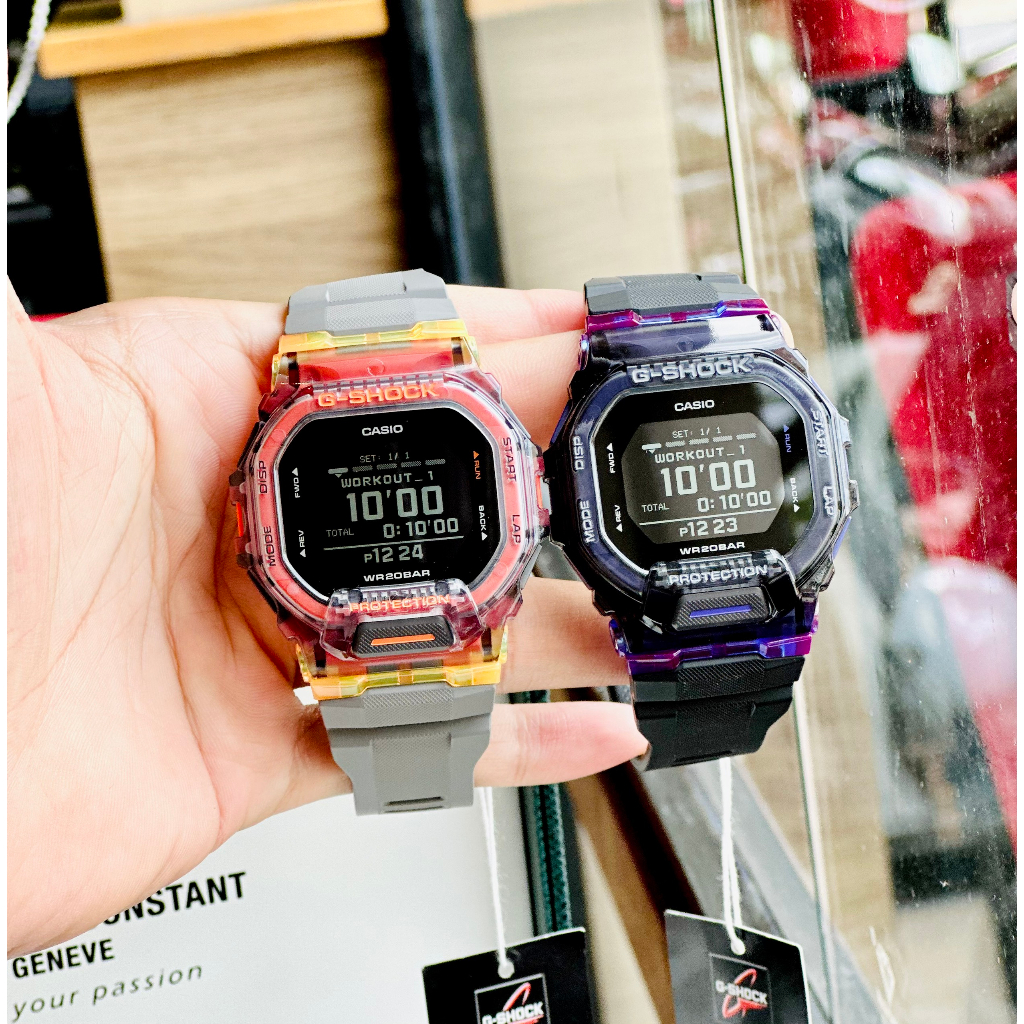 Đồng hồ nam dây nhựa Casio G Shock G-SQUAD GDB-200SM-1A