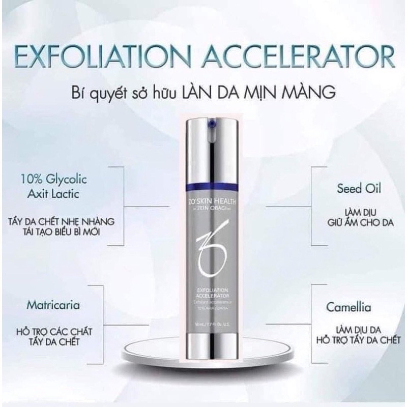 Tẩy Da Chết HoáHọc EXFOLIATION ACCELERATOR-AHA 10%