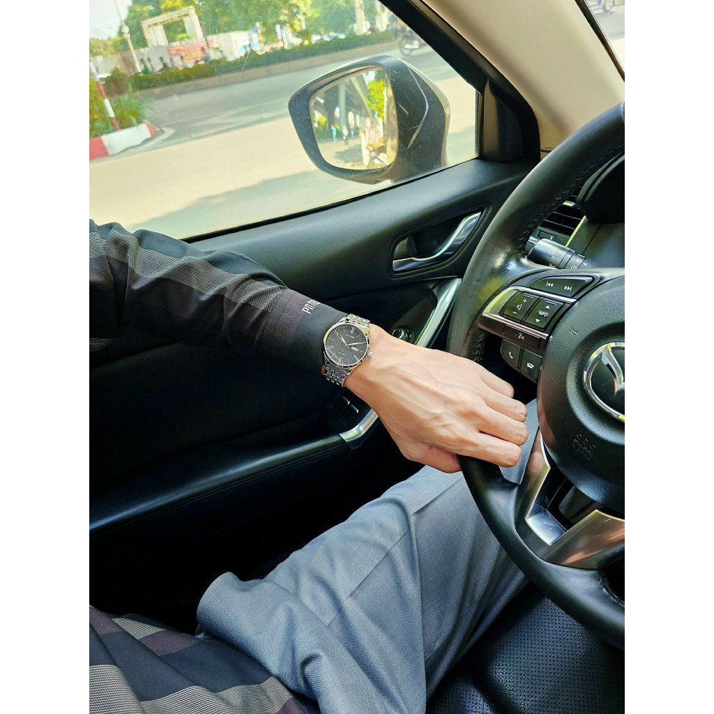 Đồng hồ nam dây thép Citizen Automatic NH8350 59E