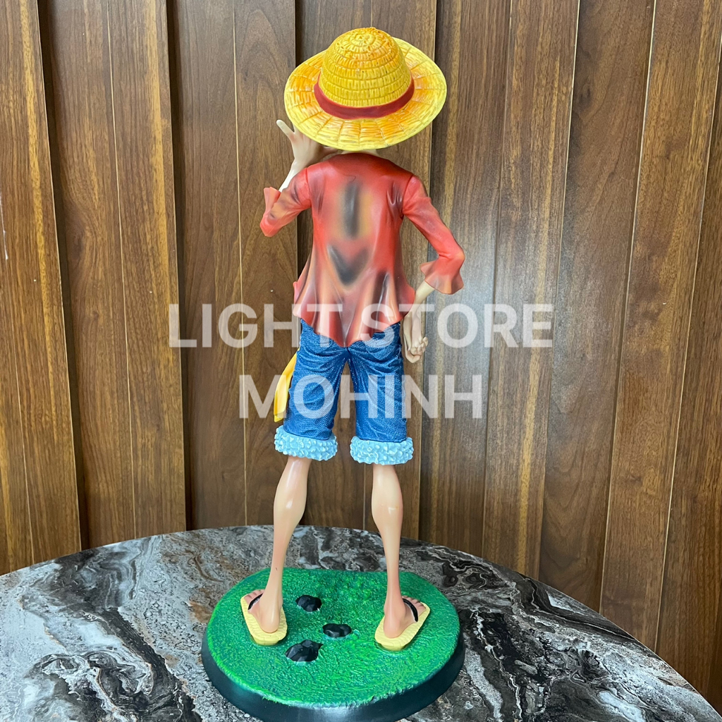 ĐỒ CHƠI MÔ HÌNH NHÂN VẬT LUFFY MẶT CƯỜI SIÊU TO ANIME ONE PIECE, SƯU TẬP TRANG TRÍ DECOR