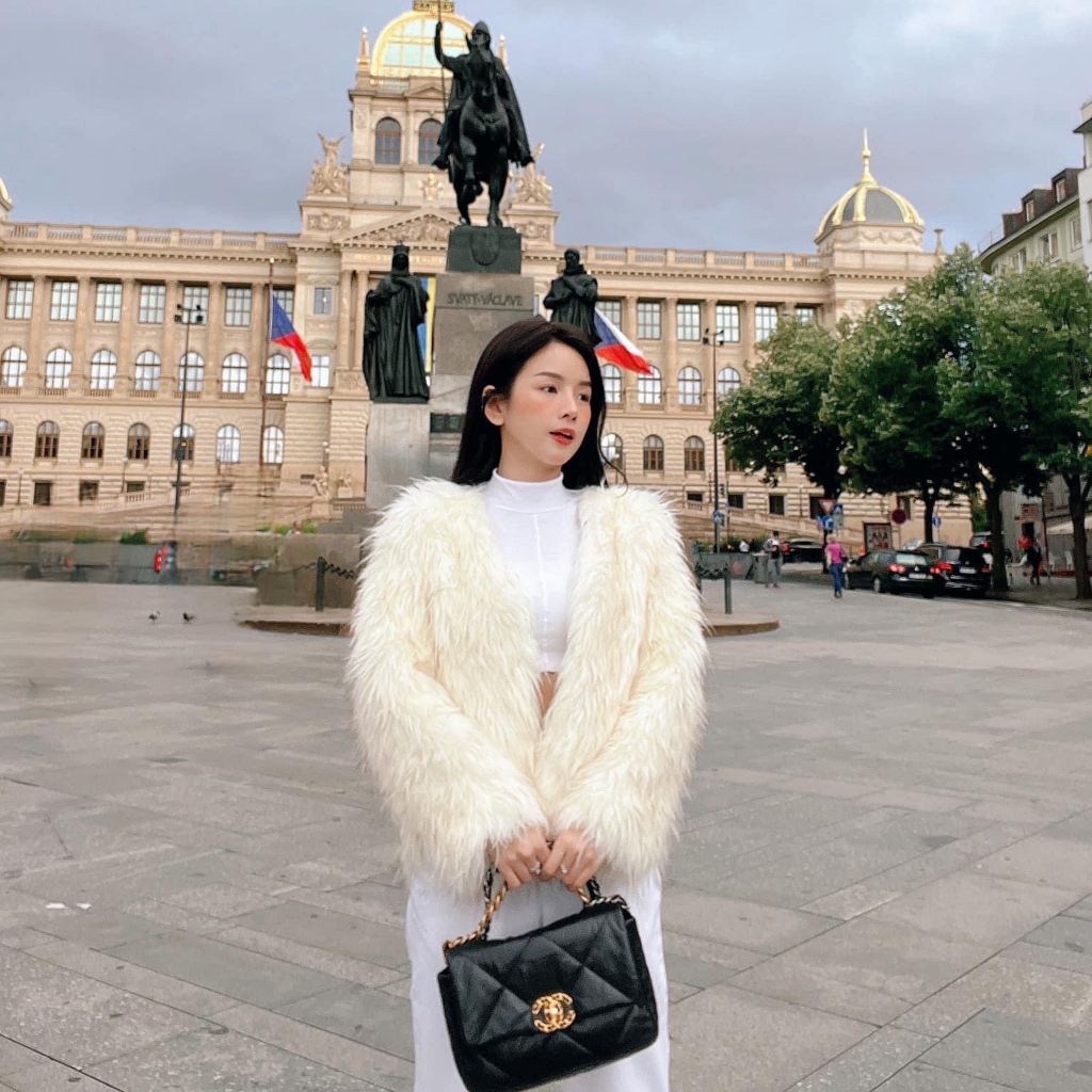 Túi Xách 19 Handbag C19 Flapbag Size 25 Da Thật Full Box