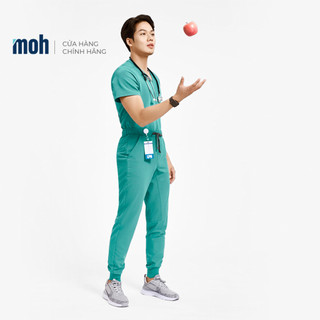  QUẦN SCRUB NAM JOGGER 5 TÚI  Bác sĩ Nha sĩ Điều dưỡng spa Thẩm mỹ viện  